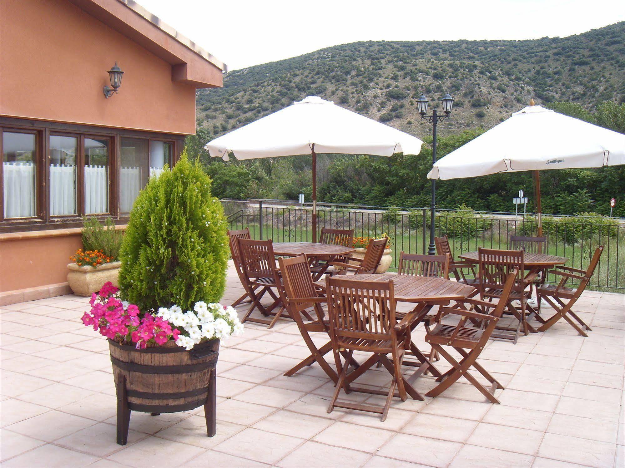 Hotel Valdevecar Albarracín Étterem fotó